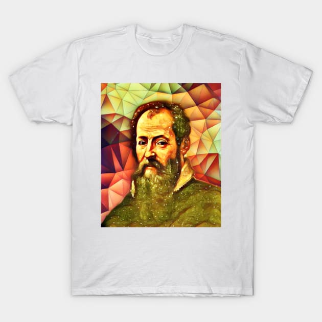 Giorgio Vasari Snow Portrait | Giorgio Vasari Artwork 15 T-Shirt by JustLit